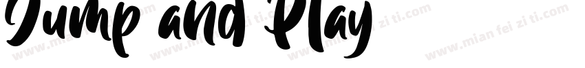 Jump and Play字体转换
